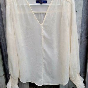 Ladies' Cream-Coloured Top (Size M) *NEW with tag*